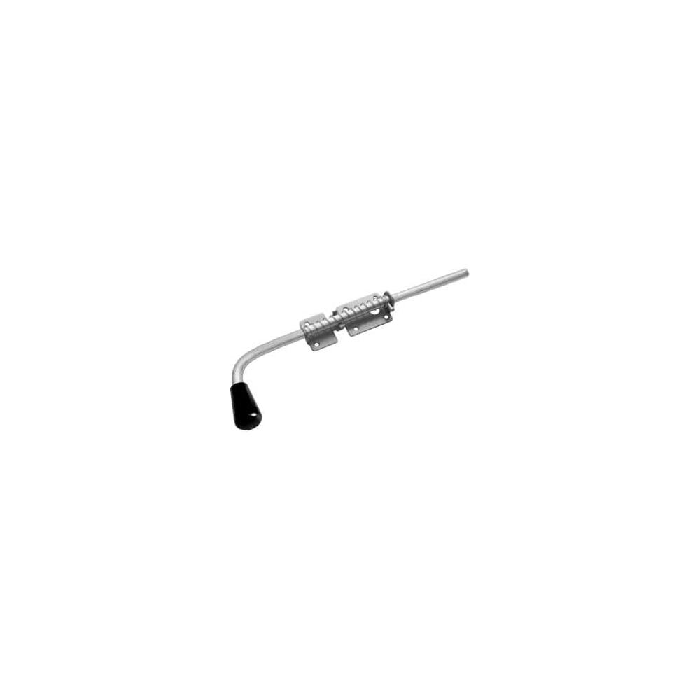 Изображение товара Засов с пружиной DOMART 400 мм серый металлик надежное запирание дверей