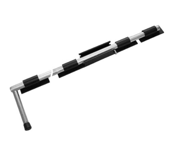 Изображение товара Засов DOMART ДОБРЫНЯ 1000 мм мод.2 серый металлик 4660015165253