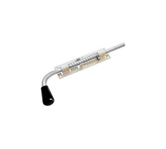 Изображение товара Засов с пружиной DOMART ЗСП-300 мод.2 белый антик 4620007787382