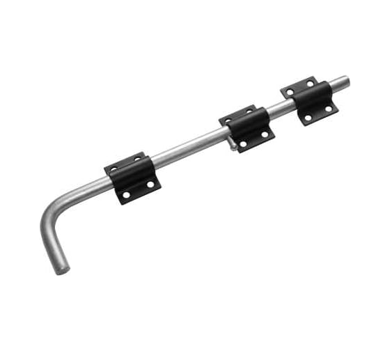 Изображение товара Засов универсальный DOMART ЗУ-400 мод.2 черный 4620007785937