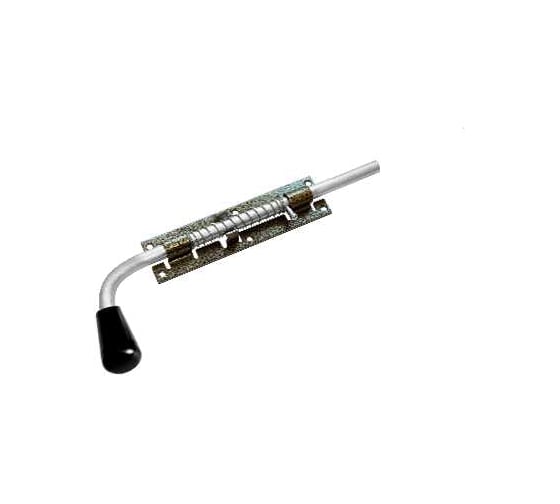 Изображение товара Засов с пружиной DOMART ЗСП-300 мод.2 бронза антик 4620007787399