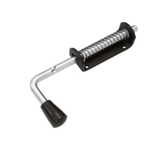 Изображение товара Засов пружинный DOMART (110) 220 мм мод.2 черный 4620031742623