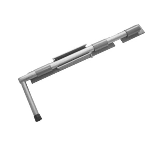 Изображение товара Засов DOMART ДОБРЫНЯ 450 мм серый металлик 4660015165130