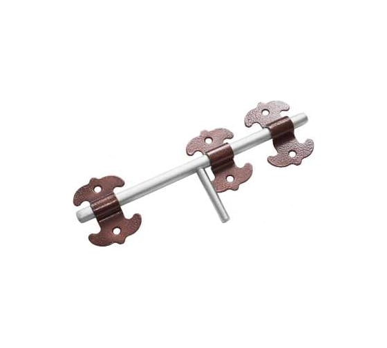 Изображение товара Засов универсальный DOMART фигурный ЗУФ-300 медь антик 4620007785593