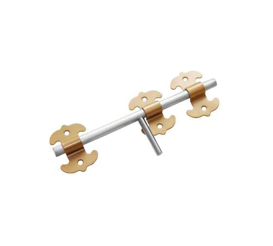 Изображение товара Засов универсальный DOMART фигурный ЗУФ-300 золото 4620007785609