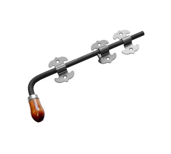 Изображение товара Засов универсальный DOMART фигурный ЗУФ-400 мод.2 б/п 4620007785647