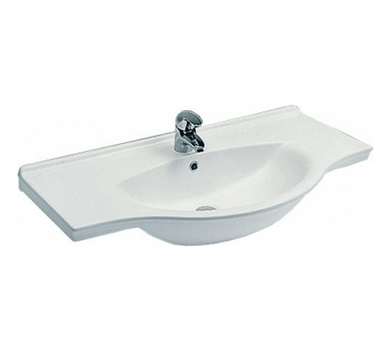 Изображение товара Раковина HATRIA SOPHIE подвесная или накладная, 1 отверстие для смесителя Y0HC01