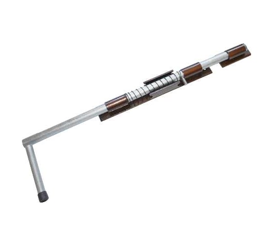 Изображение товара Засов DOMART ДОБРЫНЯ с пружиной 600 мм мод.2 медь антик 4660015165642