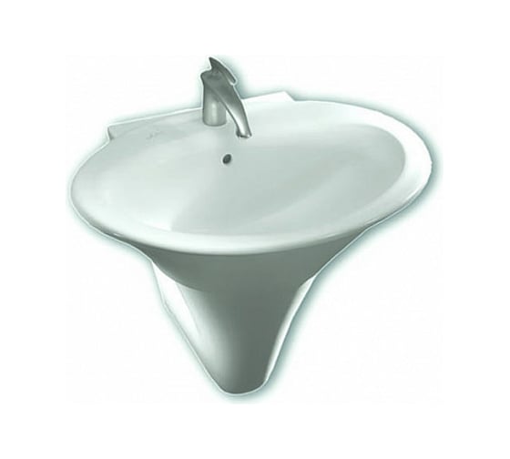 Изображение товара Раковина HATRIA SCULTURE подвесная или накладная, 1 отверстие для смесителя Y0LZ01