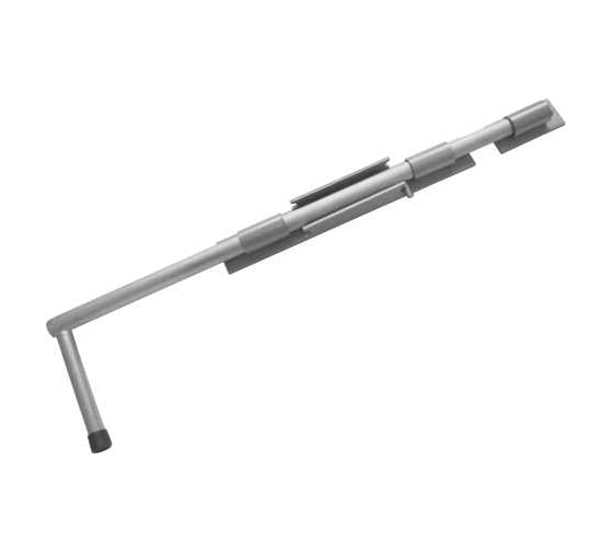 Изображение товара Засов DOMART ДОБРЫНЯ 600 мм мод.2 серый металлик 4660015165178