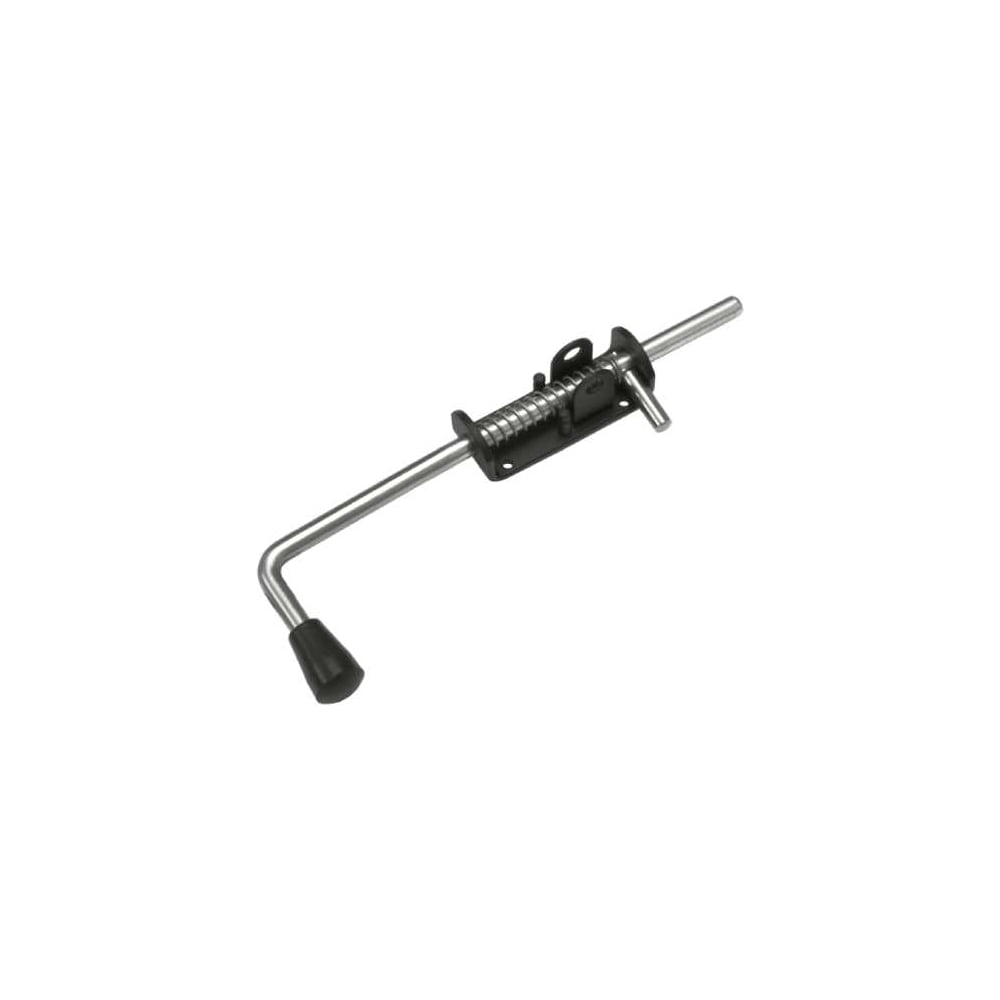 Изображение товара Засов пружинный DOMART 110 330 мм с проушиной цинк