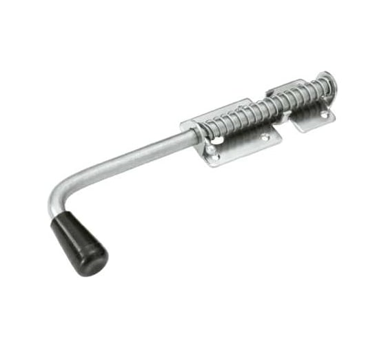 Изображение товара Засов с пружиной DOMART 300 мм мод.3 серый металлик 4620031744214