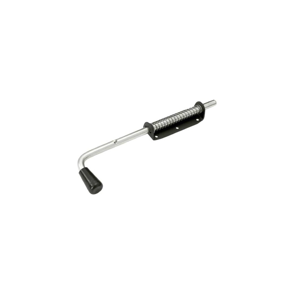 Изображение товара Засов с пружиной DOMART 400 мм модель 5 черный для дверей и ворот