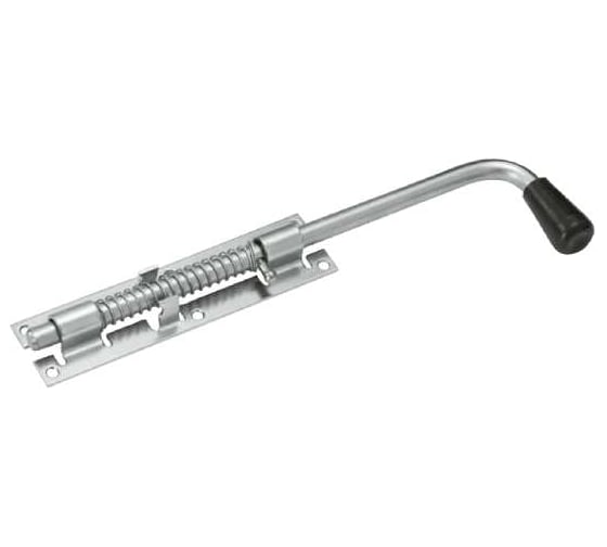 Изображение товара Засов с пружиной DOMART ЗСП-400 мод.4 цинк 4620031744504