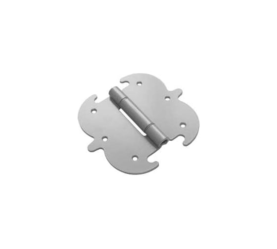 Изображение товара Петля фигурная DOMART 130x140 серый металлик 4620007785029