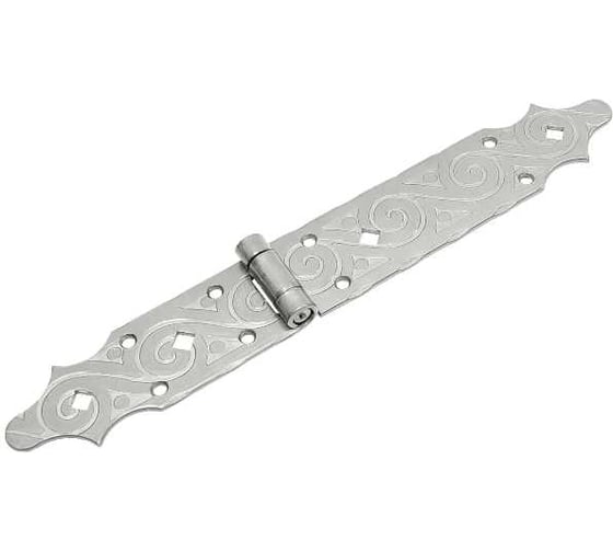 Изображение товара Петля фигурная DOMART 140x200 /кованая/ черненое серебро серия Ярославль 4660046008109