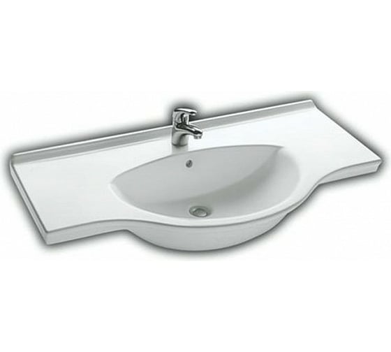 Изображение товара Раковина HATRIA SOPHIE подвесная или накладная, 1 отверстие для смесителя, с переливом YU9001