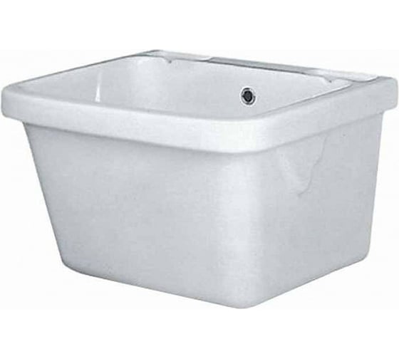 Изображение товара Хозяйственная раковина HATRIA без отверстий для смесителя Y1VD01