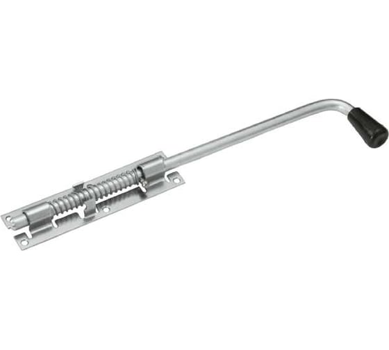 Изображение товара Засов с пружиной DOMART ЗСП-500 мод.4 серый металлик 4620031744696