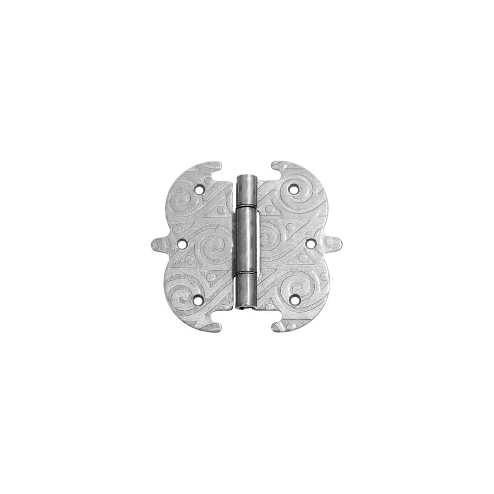 Изображение товара Петля фигурная DOMART 130x140 серия Ярославль черненое серебро универсальная