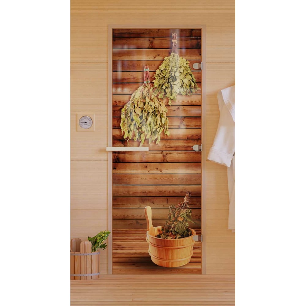 фото Дверь для бани doorwood