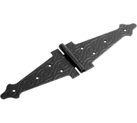 Изображение товара Петля-стрела DOMART ПС-2x200 /кованая/ черный серия Ярославль 4660046003708