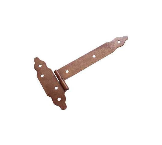 Изображение товара Петля-стрела фигурная DOMART съемная правая ПС-300 коричневый металлик 4660015160449