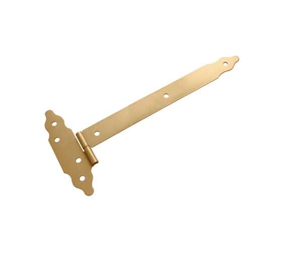 Изображение товара Петля-стрела фигурная DOMART съемная левая ПС-450 золото 4660015161019