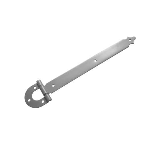 Изображение товара Петля-стрела усиленная DOMART ПСУ-500 (толщ. 5 мм) серый металлик 4660015163488