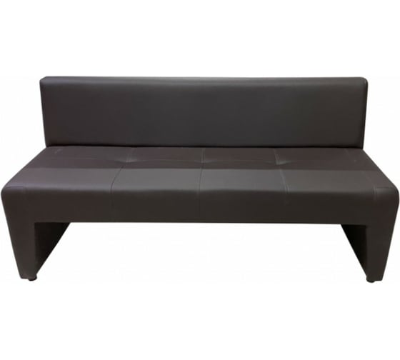 Изображение товара Диван Мягкий офис Ритм трехместный шоколадный РТ301ШК