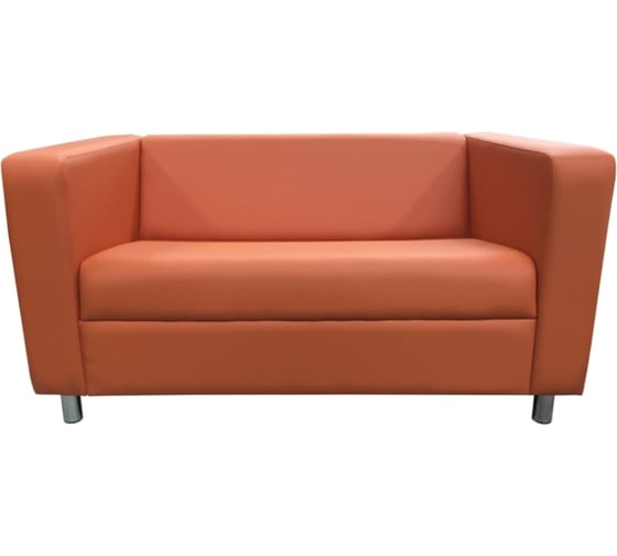Изображение товара Диван Мягкий офис Аполло двухместный оранжевый АП201ОР