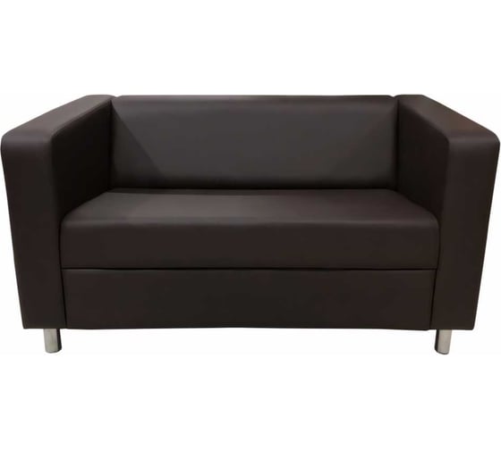 Изображение товара Диван Мягкий офис Аполло двухместный шоколадный АП201ШК