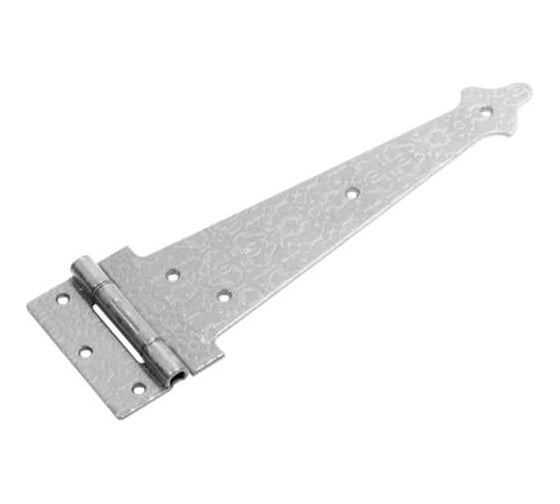 Изображение товара Петля-стрела фигурная DOMART ПС-300 мод.3 /кованая/ черненое серебро серия Суздаль 4660046003845