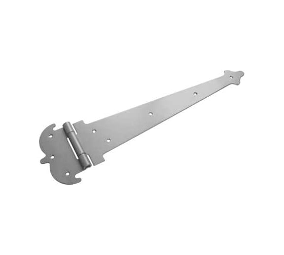 Изображение товара Петля-стрела фигурная DOMART ПС-400 мод.2 серый металлик 4620007784718