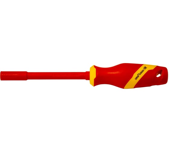 Изображение товара Диэлектрическая отвёртка-ключ Промлайн торцевая, 6мм, Cr-v до 1000В ПЛ02206046_z025