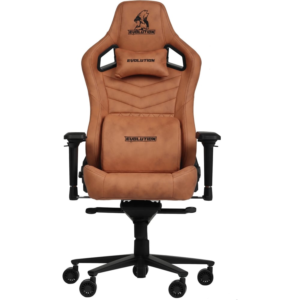 Изображение товара Геймерское кресло EVOLUTION NOMAD Brown с регулируемыми подлокотниками