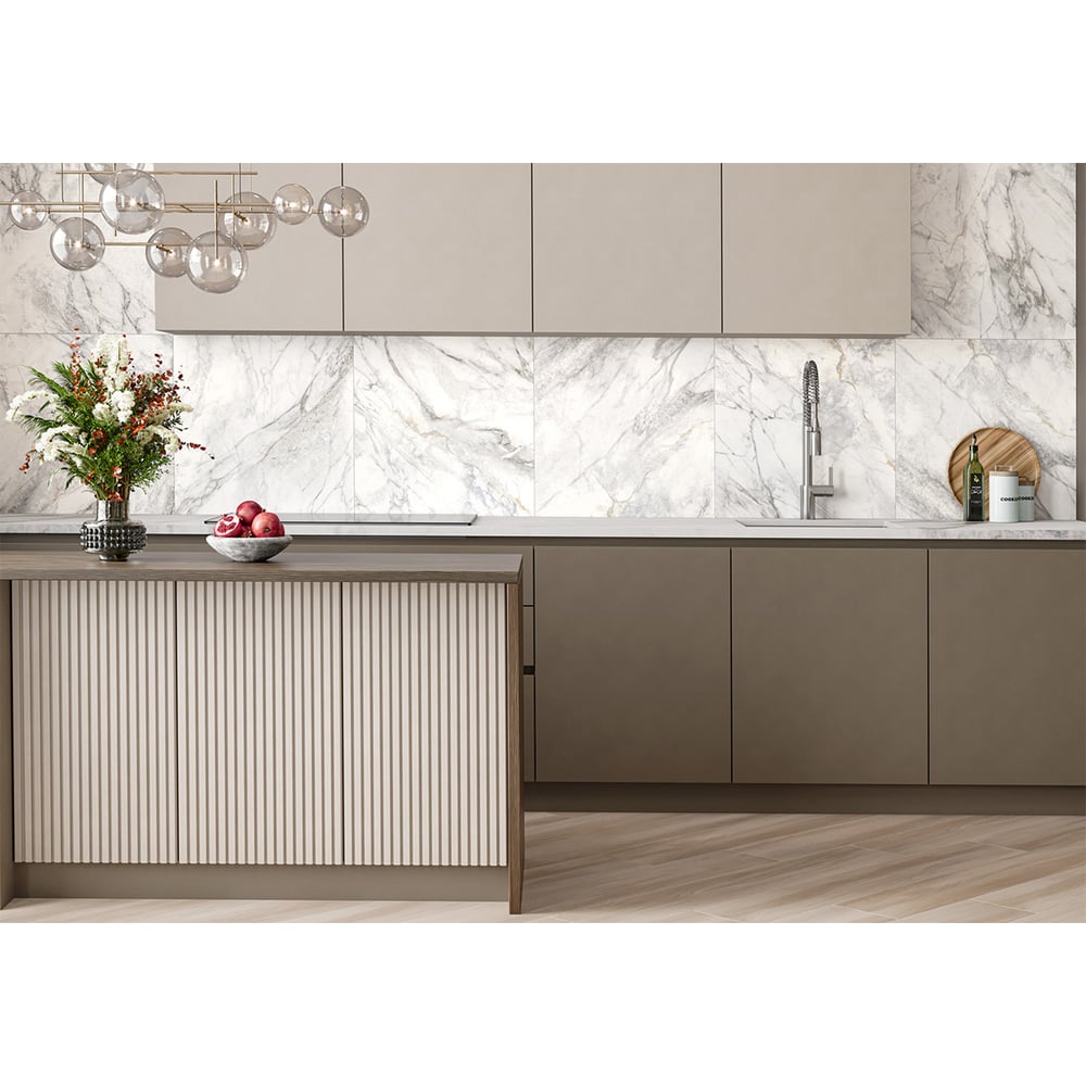 Изображение товара Керамогранит New Trend Bahamas Carrara матовый 600х600х9,5 мм белый