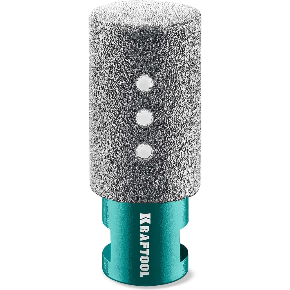 Изображение товара Вакуумная алмазная фреза пальчиковая Kraftool VS DIAMOND d 30 мм для УШМ