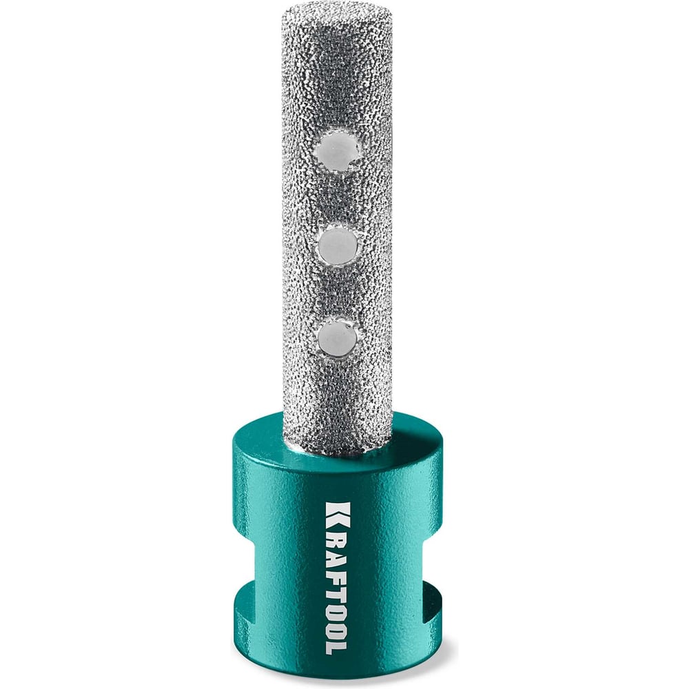 Изображение товара Вакуумная алмазная фреза пальчиковая Kraftool VS DIAMOND 12 мм для гранита и керамогранита