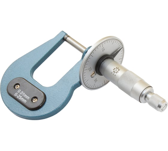 Изображение товара Микрометр листовой TLX МЛ-25 0-25 мм 0,01 тип А, Н- 50мм 76024