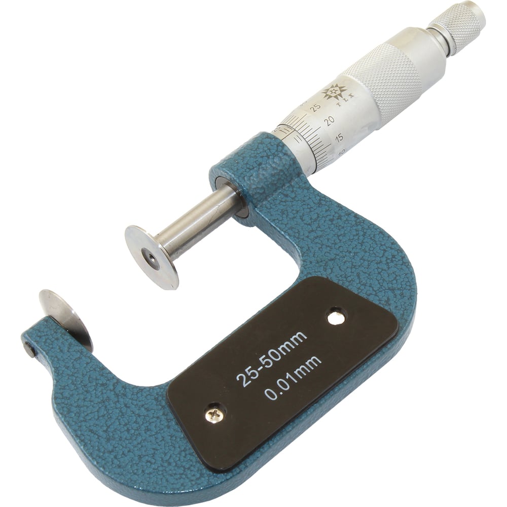 Изображение товара Микрометр зубомерный TLX МЗ-50 0,01 мм профессиональный точный измерительный инструмент