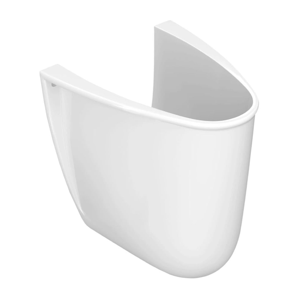 Изображение товара Полупьедестал для раковины KERAMIN ЭЛИТ белый глянец