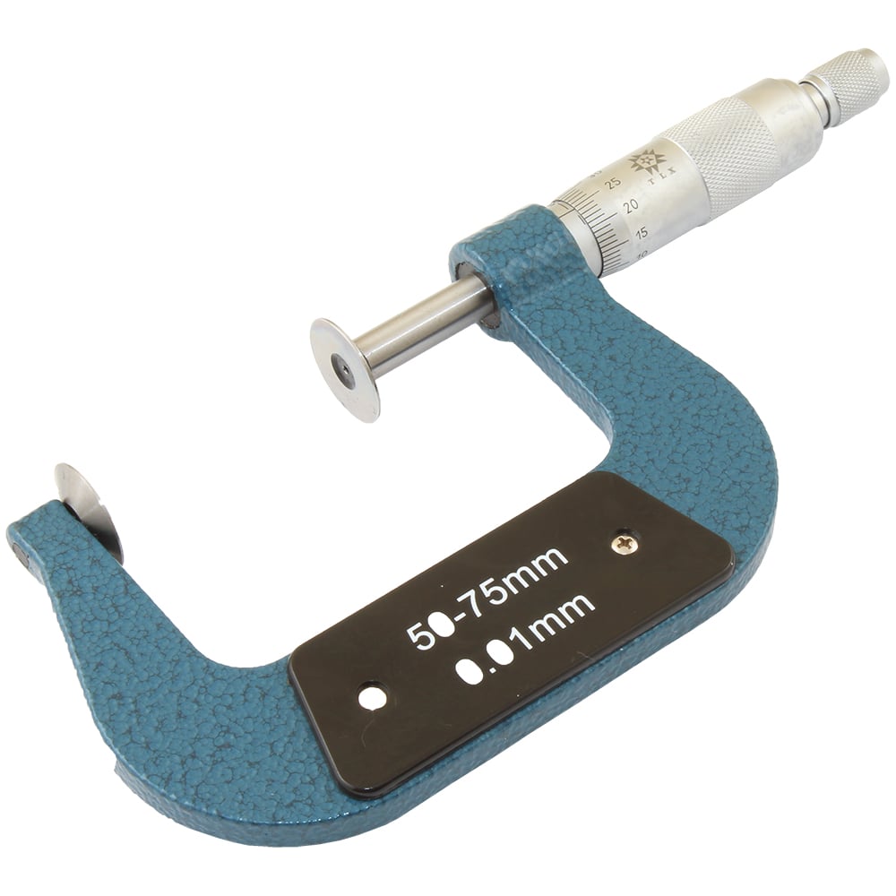 Изображение товара Микрометр зубомерный TLX МЗ-75 0,01 50 мм профессиональный инструмент