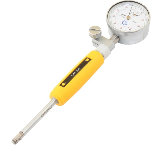 Изображение товара Нутромер индикаторный TLX 6-10мм НИ-10, глуб.изм. 45мм 0,01 9 вставок 76000