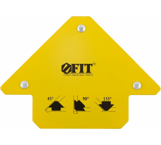 Изображение товара Угольник для сварки магнитный Стрелка усилие до 11 кг FIT 81801