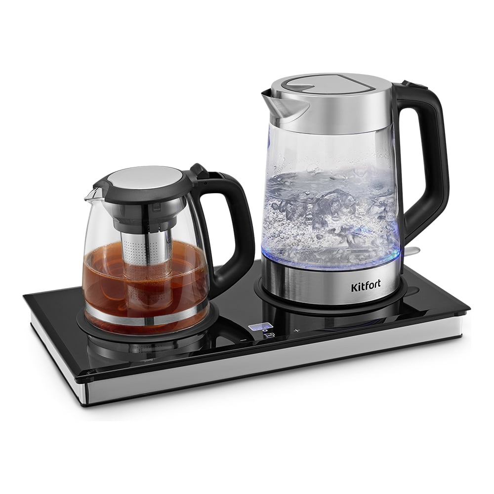 Изображение товара Электрический чайник KITFORT КТ-6776 1,8л сенсорное управление мощность 2200 Вт