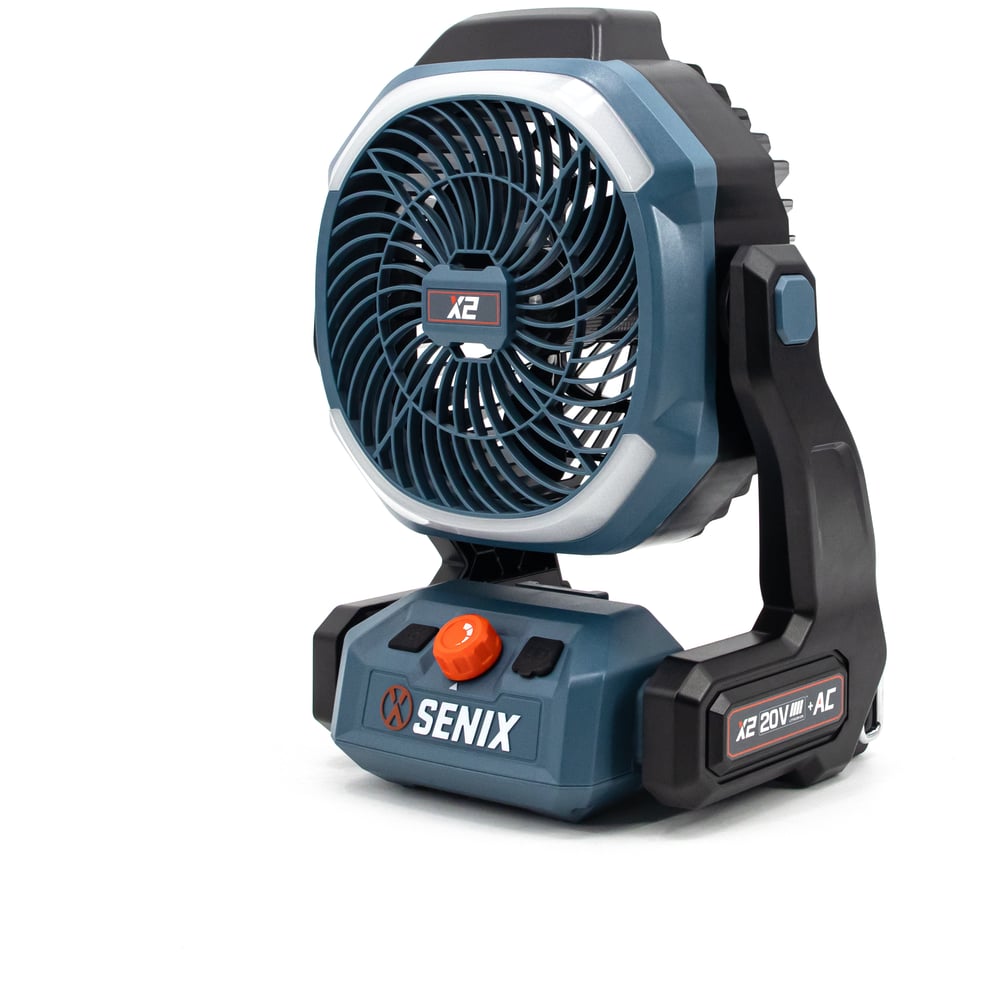 Изображение товара Вентилятор аккумуляторный SENIX серии X2 20В FNX2-M1-EU-0 портативный