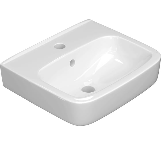 Изображение товара Раковина KERAMIN СКВЭА 45 белый глянец CDB00024893 4810531138150