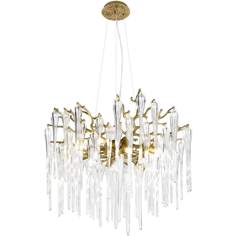 Изображение товара Подвесная люстра Waterfall 10350/600 AB стиль арт-деко 8 ламп G9