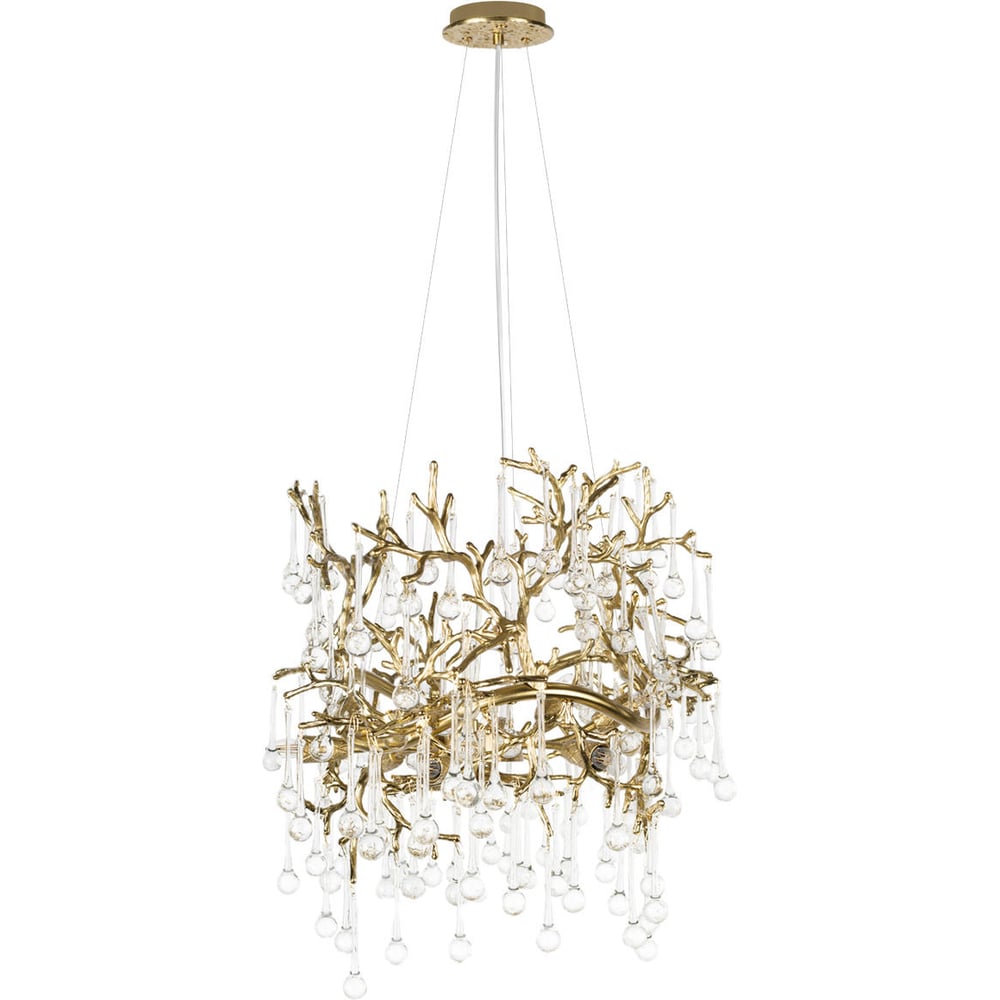 Изображение товара Подвесная люстра LOFT IT Coral 10351/600 AB стиль арт-деко с прозрачными стеклянными плафонами